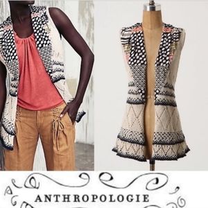 Anthropologie Sleeveless Cardigan